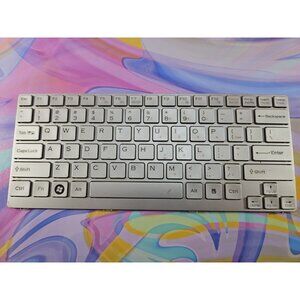 Sony Vaio PCG-5L2L Laptop Replacement Keyboard, Silver
